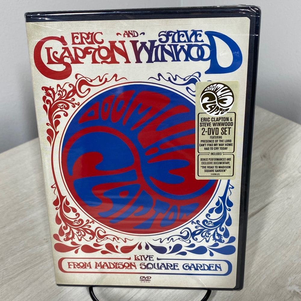 NEW Eric Clapton Steve Winwood Live Madison Square Garden 2 DVD Classic Rock